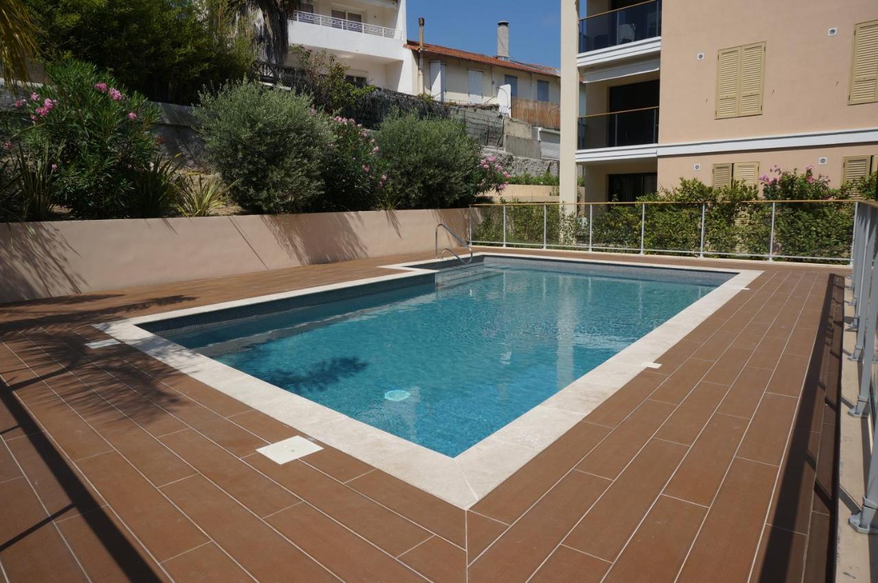 Palm With A Pool In The Appartement